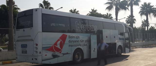 Adana Şakirpaşa Havalimanı Havaş Otobüs Seferleri