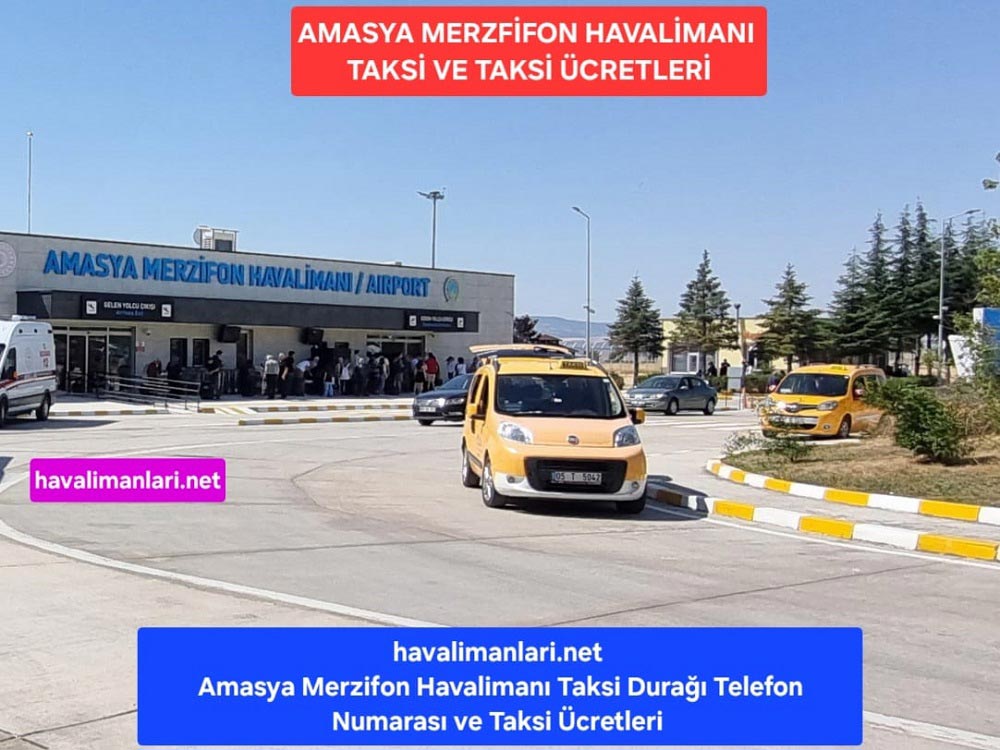 Amasya Merzifon Havalimanı Taksi
