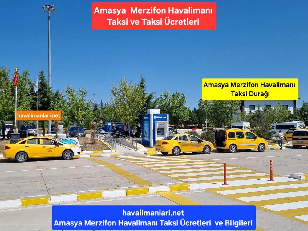 Amasya Merzifon Taksi Durağı