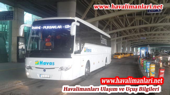 Ankara Esenboğa havalimanı Havaş durakları
