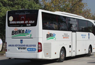 Gama İş Merkezi Belkoair havaalanı otobüs durağı Kızılay