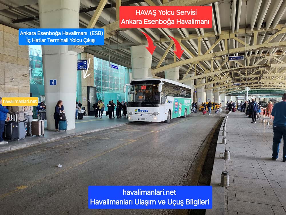 Ankara Havaş Otogar Aşti peron Ankara Havaş Otogar Aşti