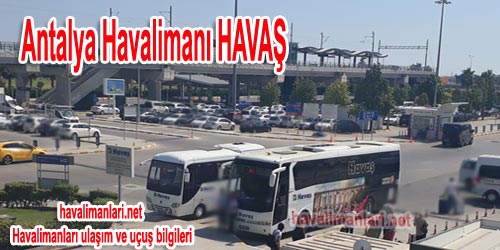 antalya havalimanı havaş servis