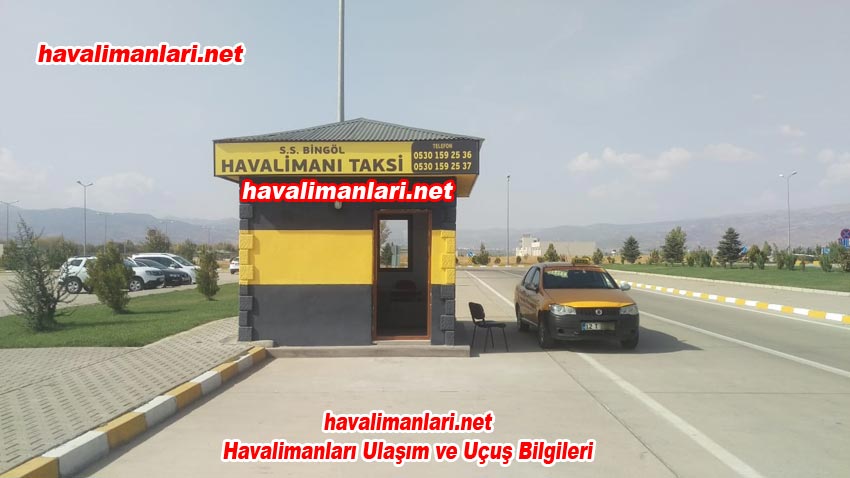 Bingöl Havalimanı Taksi