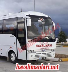 Denizli Çardak Havalimanı Otobüs Bus Shuttle 