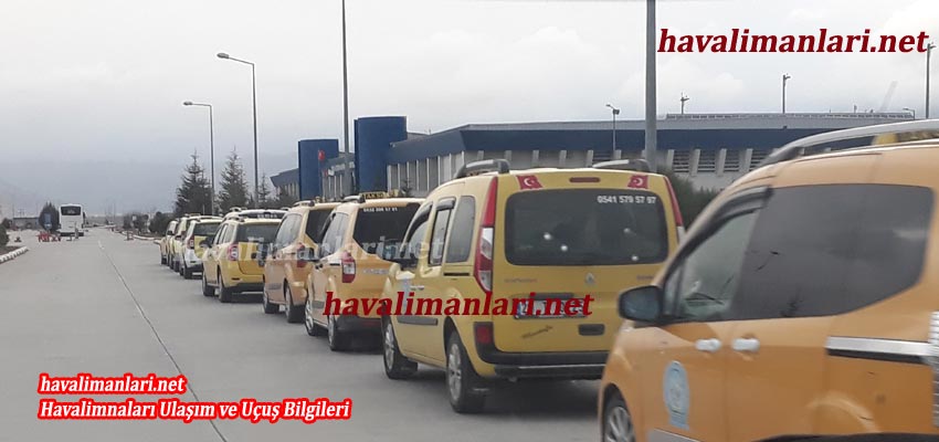 Denizli Çardak Havalimanı Taksi