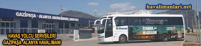 Gazipasa Alanya (GZP) Flughafen Havaş Bustransfers