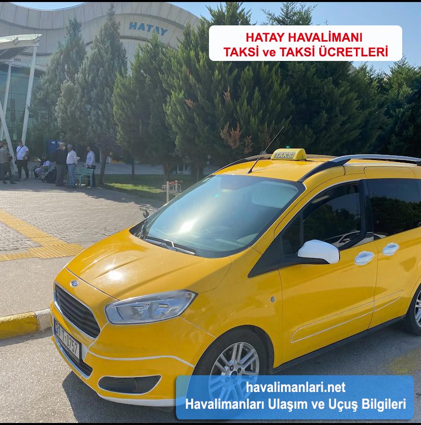 Hatay Havalimanı Taksi Kooperatifi Durağı