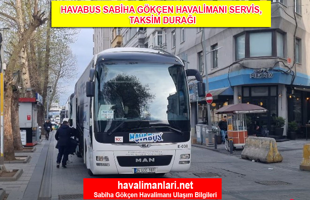 Havabus Havaş Servis Taksim Durağı