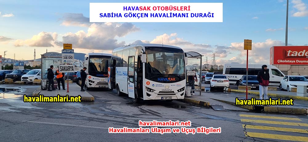 İstanbul Sabiha Gökçen Havalimanı Adapazarı Sakarya İstanbul Konfort Otobüs