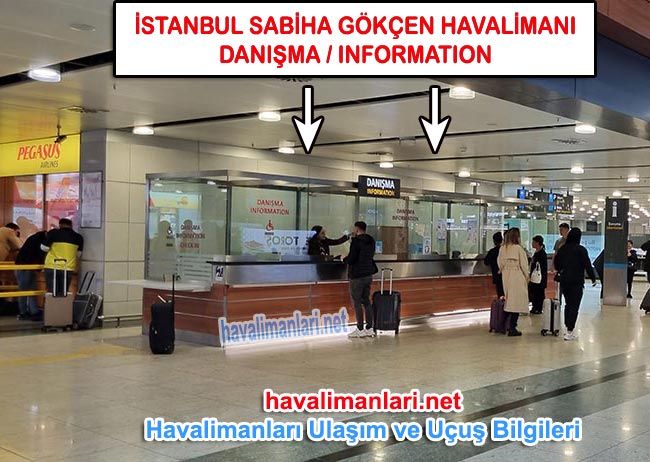 Sabiha Gökçen Havalimanı Danışma/Information