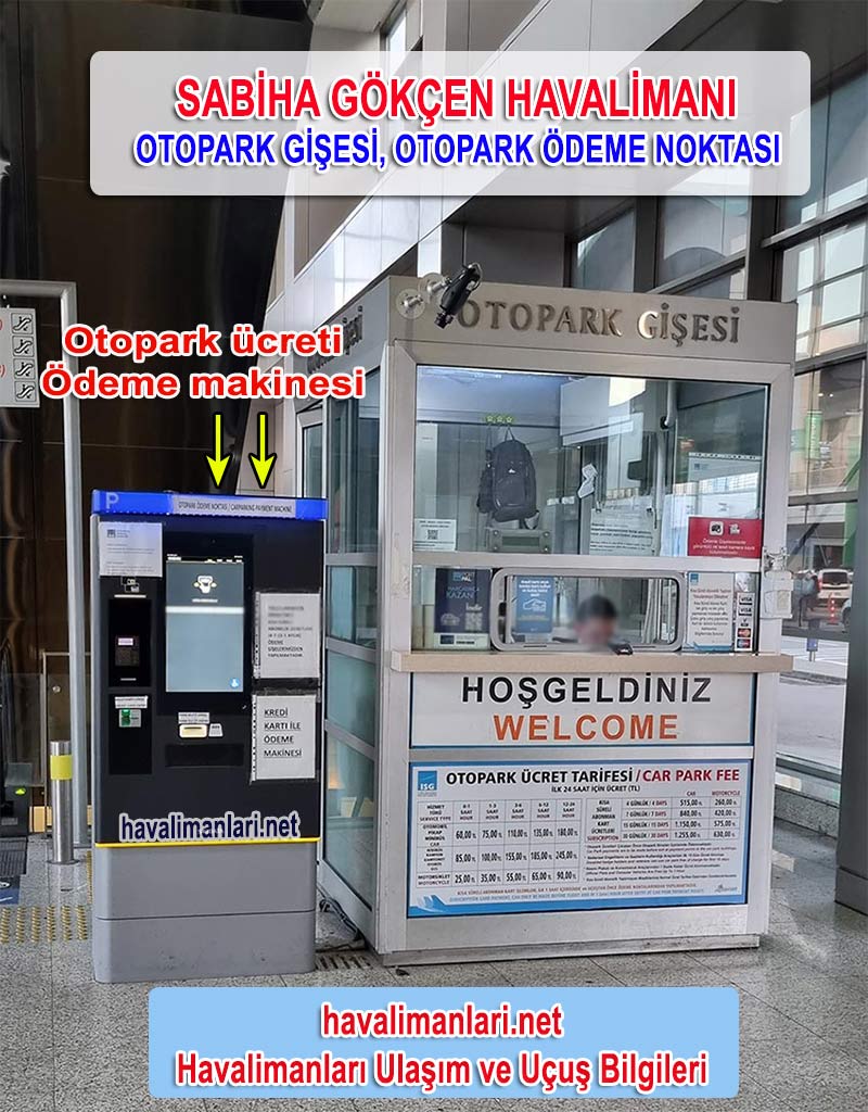 Sabiha Gökçen Havaalanı Vale ve Vale ücreti Sabiha Gökçen Havalimanı Vale ve Vale ücreti