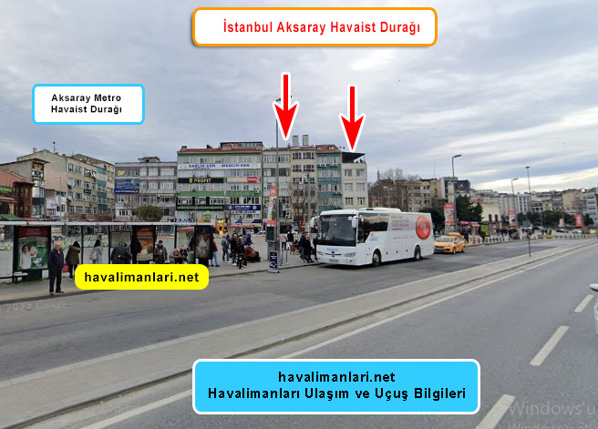 aksaray metro havaist otobüs durağı