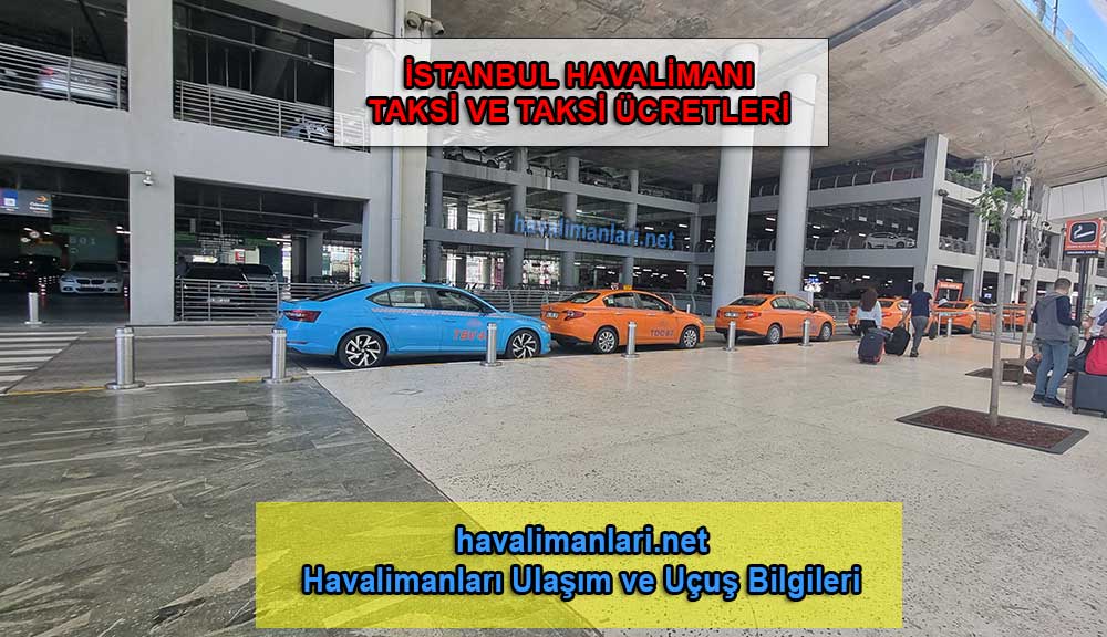 istanbul Havalimanı Taksi Durağı