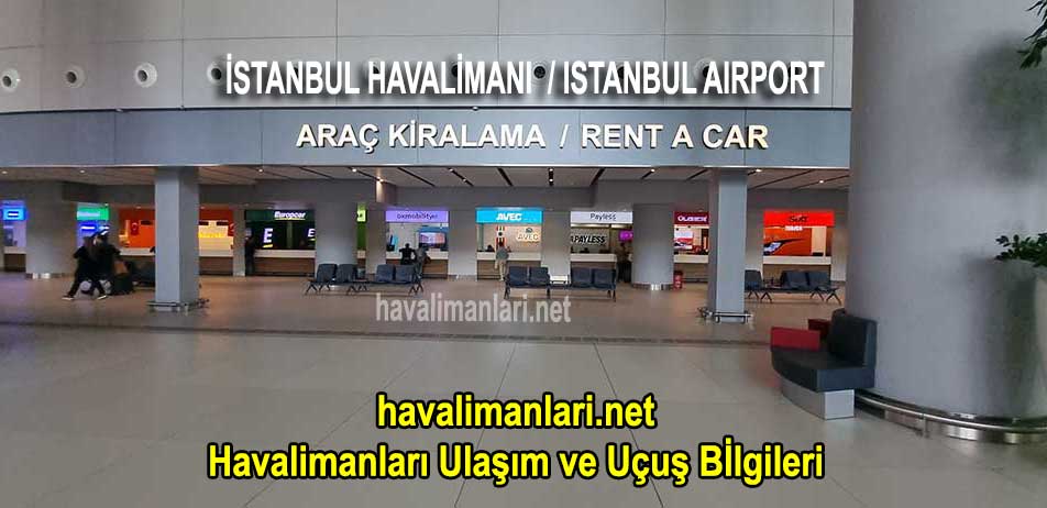 istanbul havalimanı araç kiralama şirketleri