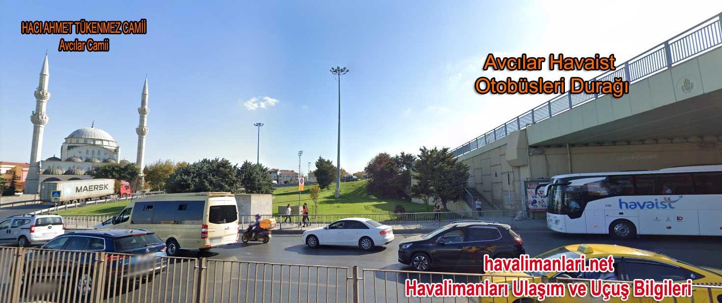 Avcılar İstanbul Havalimanı Havasit Otobüs Durağı Avcılar Havaist Durağı