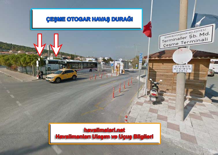 İzmir Çeşme Otogar Havaş Durağı