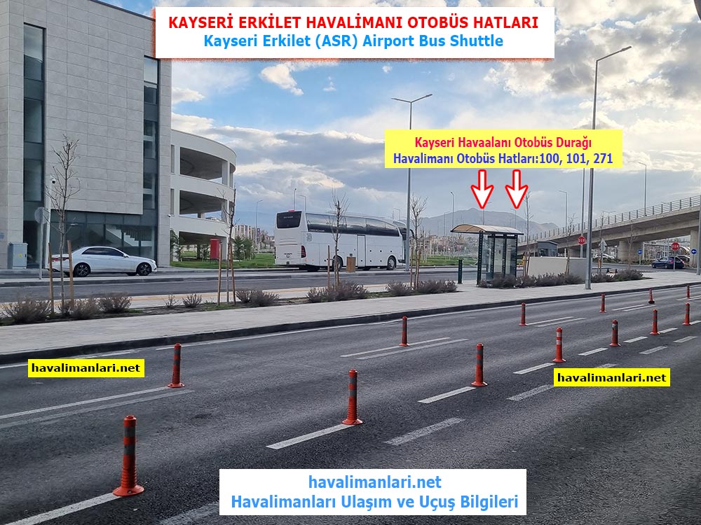Kayseri Havalimanı Otobüs Durağı
