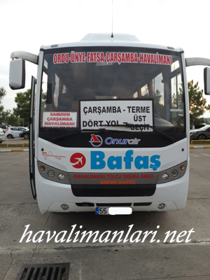 Samsun Çarşamba Havalimanı Havaş