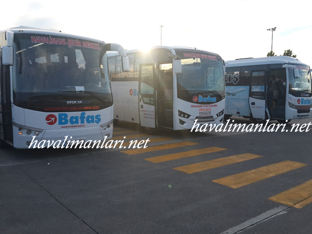 Samsun Çarşamba Havalimanı Otobüs Bafaş Servisi