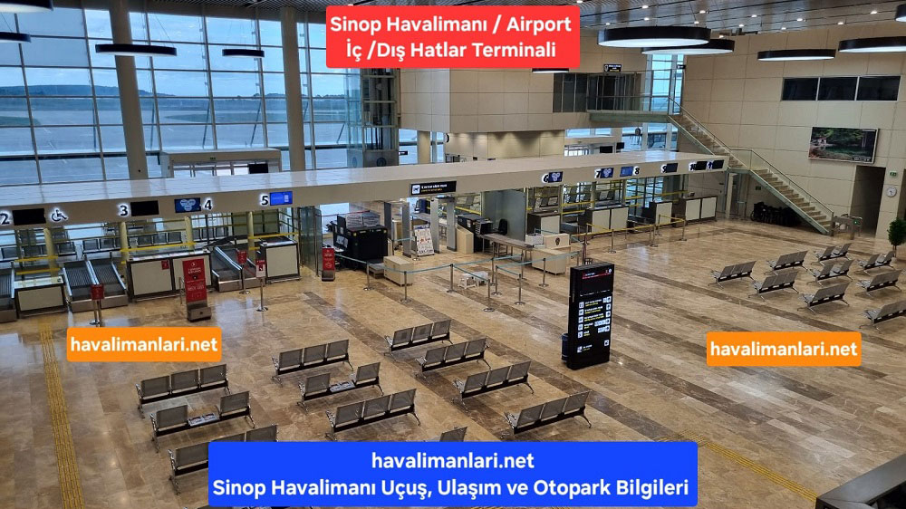Sinop  Havalimanı  İç Hatlar / Dış HatlarTerminali