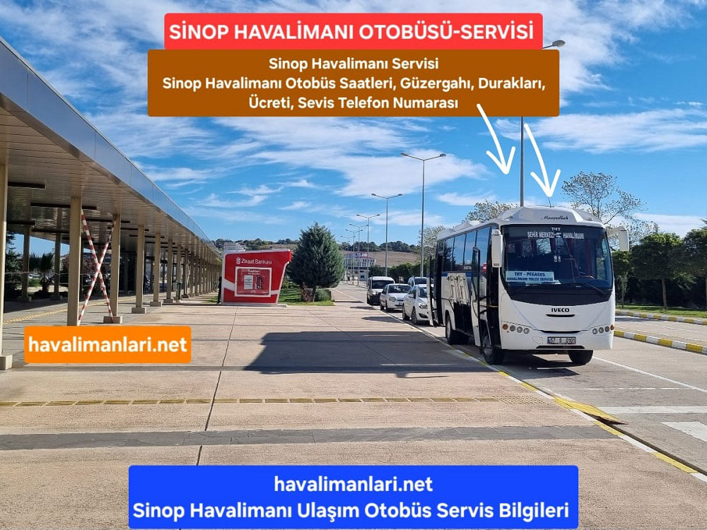 Sinop Havalimanı Servis/Otobüs Durağı, Sinop İç Hatlar Terminali Önü
