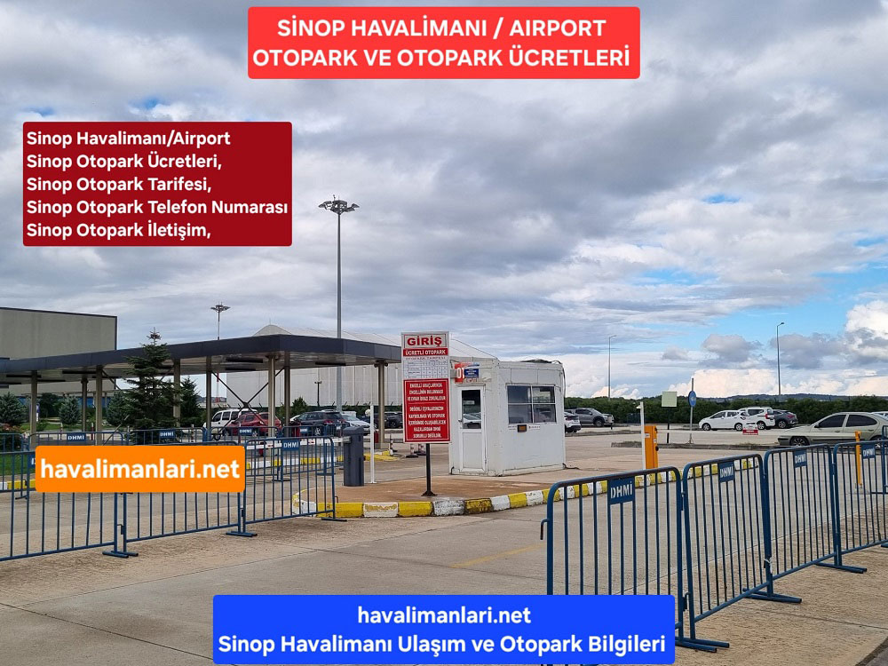 Sinop Havalimanı Otoparkı Sinop Havalimaı Otopark Ücreti