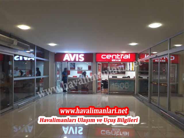 Van Havalimanı Araç Kiralama Şirketleri Ofisleri